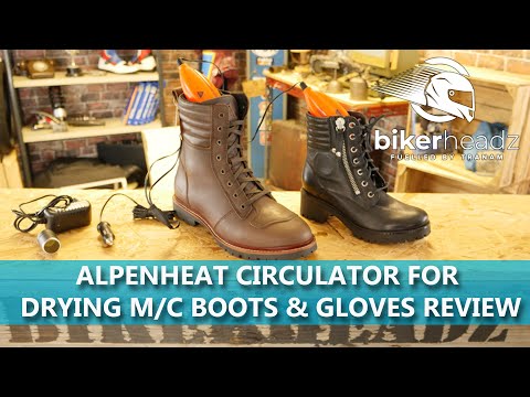 ALPENHEAT Circulator Dryer for Motorcycle Boots &amp; Gloves 4k Video | Bikerheadz.co.uk