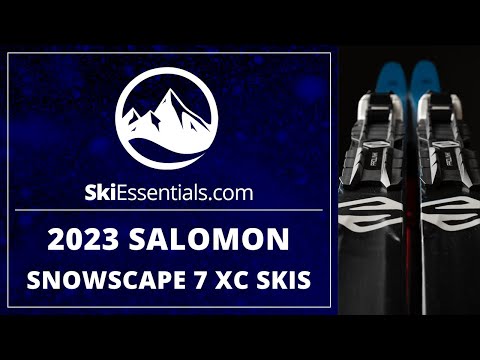 2023 Salomon Snowscape 7 XC Skis with SkiEssentials.com