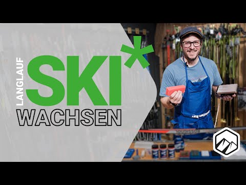 Wie ein Profi! Langlaufski wachsen in 5 Schritten | Bergzeit