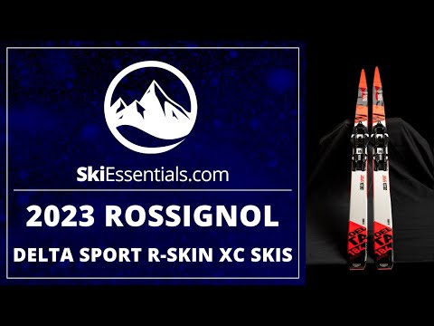 2023 Rossignol Delta Sport R-Skin XC Skis with SkiEssentials.com