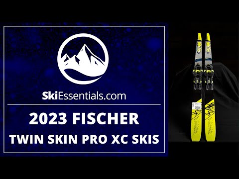 2023 Fischer Twin Skin Pro XC Skis with SkiEssentials.com