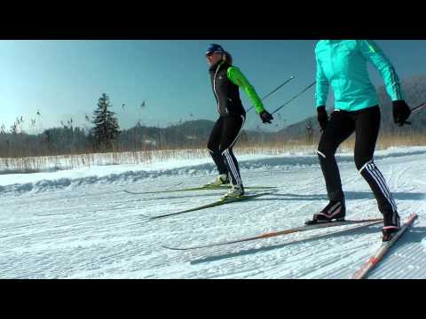 Alpenwelt Karwendel - Langlaufen mit Magdalena Neuner und Martina Beck