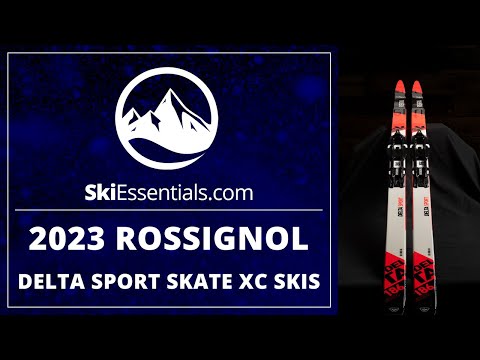 2023 Rossignol Delta Sport Skate XC Skis with SkiEssentials.com