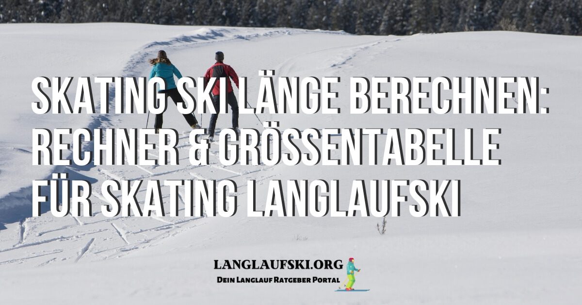Skating Ski Länge - FB