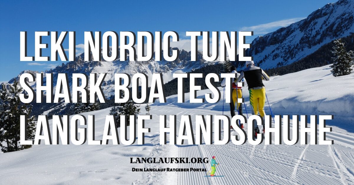 Leki Nordic Tune Shark Boa Test - FB